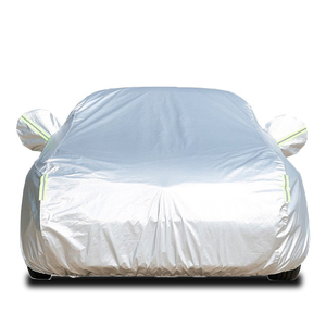 Funda para Coche, Protección Exterior Completa, Cubierta para Nieve, Parasol, Antipolvo, Impermeable, Material PEVA para las Cuatro Estaciones - Product Image 4