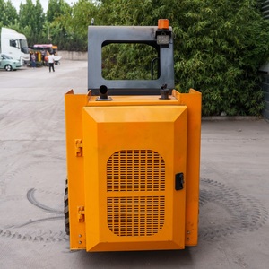 Minicargadora Compacta con Ruedas HIGHTOP, Carga Operativa de 300 kg, Control Piloto, 4x4, para Jardinería y Construcción - Product Image 6
