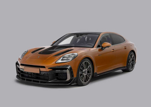 Pieza de automóvil de fibra de carbono seca para Porsche Panamera Upgrade <span class=keywords><strong>Aulen</strong></span> Design Body Kit Front Lip Rear Difusor Side SkirtsTuning Aero - Product Image 2