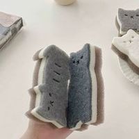 Éponge de nettoyage en forme de chat, écologique et très absorbante, pour le polissage domestique, marque TIN HONG
