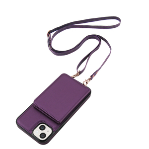 Pour <span class=keywords><strong>iPhone</strong></span> <span class=keywords><strong>12</strong></span>/13 <span class=keywords><strong>Mini</strong></span> Lanyard Wallet Phone case Cover, Cross Body Credit Card case pour <span class=keywords><strong>iPhone</strong></span> 13/14/14 Plus /15 Pro - Product Image 6