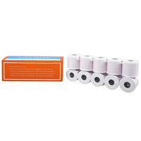Papier thermique ECG de qualité médicale sans BPA avec grille bleue et rouge, compatible avec les machines BPL, GE, Philips, Mindray, disponible en unité individuelle