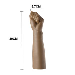 Vuist Vorm Lange Enorme <span class=keywords><strong>Dildo</strong></span> Anale <span class=keywords><strong>Vagina</strong></span> Stimulator Vrouwelijke Masturbatie 11.8 Inch Masturbator Producten <span class=keywords><strong>Dildo</strong></span> Voor Meisjes - Product Image 4