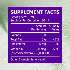 Premium High Vitamin D3 Liquid Drops with Vitamin D Support Optimal Bone Health Via Calcium Utilization Bone Health Liquid Drops - Product Image 2