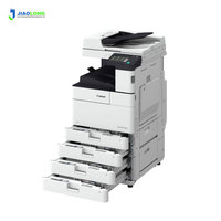 Imprimante laser multifonction A3 haute vitesse monochrome d'occasion pour bureau Canon IR 6575 3G en noir et blanc