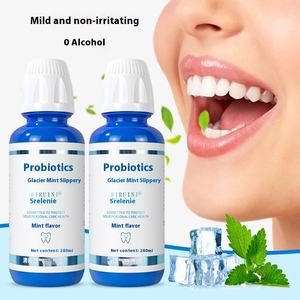 <span class=keywords><strong>Sereni</strong></span> Glacier Mint Rince-bouche sans alcool 280ml Bouteille jetable pour le nettoyage quotidien de la bouche - Product Image 5