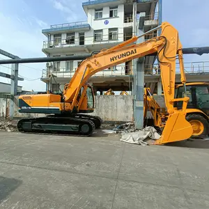 Pengiriman cepat kualitas tinggi harga rendah digunakan Korea Hyundai Hyundai konstruksi kerja Luar Biasa digunakan penggali dalam stok