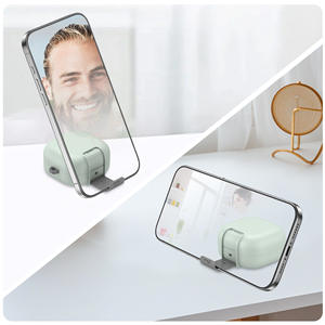 Funda Protectora Antigolpes <span class=keywords><strong>2</strong></span> en 1 de TPU y PC para Samsung <span class=keywords><strong>Galaxy</strong></span> <span class=keywords><strong>Buds</strong></span> 4 Pro, Funda para Auriculares <span class=keywords><strong>Buds</strong></span> 4 con Función de Soporte para Teléfono - Product Image 1