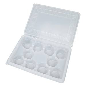Bandeja para Xiaolongbao de 10 Compartimentos con Tapa, Contenedor Desechable para Shaomai y Dumplings al Vapor, Caja de Empaque para Dim Sum de PP - Product Image 6