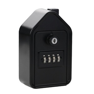 Boîte <span class=keywords><strong>à</strong></span> clés secrète murale G25 en alliage d'aluminium résistant aux intempéries avec serrure <span class=keywords><strong>à</strong></span> <span class=keywords><strong>code</strong></span> <span class=keywords><strong>à</strong></span> 4 chiffres, organiseur de clés extérieur - Product Image 4