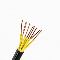 Cable de Control KVV 450 750V con Núcleo de Cobre, Aislamiento y Cubierta de PVC para Instalación Fija General