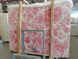 แผ่นหินโมราคริสตัลสีชมพูน้ำแข็งดีไซน์ดีที่สุดสำหรับการตกแต่งภายใน - Product Image 2