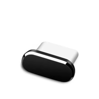 Bouchons anti-poussière en aluminium pour ports de charge USB-C universels, protections métalliques anti-poussière USB-C