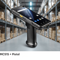 Lector RFID UHF Chainway MC51 de 6 Pulgadas, el Más Vendido, Computadora Móvil Resistente con Android 14, Escáner de Código de Barras 2D con NFC, PDA Portátil