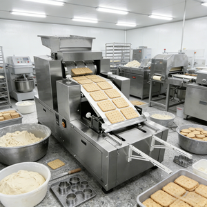 Machine de formage de biscuits sandwich la plus vendue, équipement de formage sous vide pour plateaux de biscuits, machine de formage de biscuits au <span class=keywords><strong>chocolat</strong></span> - Product Image 1