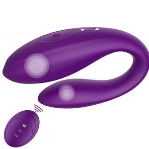 Vibratore Wireless Indossabile Impermeabile con Telecomando <span class=keywords><strong>e</strong></span> Vibrazione per Masturbazione di Coppia - Product Image 1