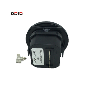 SH-1 12V 24V DC mới nhất kỹ thuật số Vòng hẹn giờ 6 chữ số cơ khí giờ <span class=keywords><strong>Meter</strong></span> cho động cơ máy phát điện máy nén khí - Product Image 3