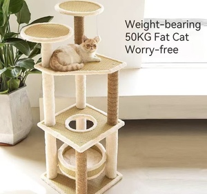 Tiragraffi per gatti, cuccia per gatti, albero per gatti, piantana per gatti integrata, piattaforma per gatti, mensola per gatti, grande gioco per gatti - Product Image 4