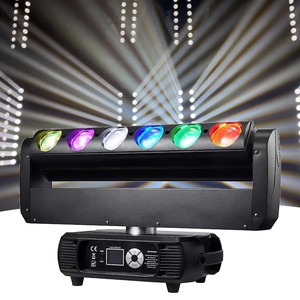 AOPU 6X40W RGBW 4In1 Pixel LED Beam <strong>Moving</strong> <strong>Head</strong> <strong>Light</strong> DJ Disco Stage Lighting White Color DMX512 Control Aluminum Lamp Hotels - Product Image 5
