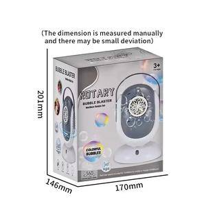 เครื่องทำฟองอากาศ360 ° แบบมีหลายรูหมุนได้60 ° ขึ้นลงองศาเครื่องทำฟองแบบมือถือของเล่นงานแต่งงานของขวัญ - Product Image 6