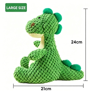 Giocattolo di Peluche per Cani a Forma di Dinosauro, Resistente ai Morsi, Gioco Interattivo per Alleviare l'Ansia, per Cani di Taglia Piccola, Media e Grande - Product Image 5