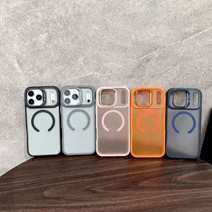 S26 अल्ट्रा केस मैट चुंबकीय लेंस स्टैंड बम्पर कवर s25 fe पारदर्शी s24 A25 ए 16 ए 36 ए 54 ए 55 बैक कवर - Product Image 6