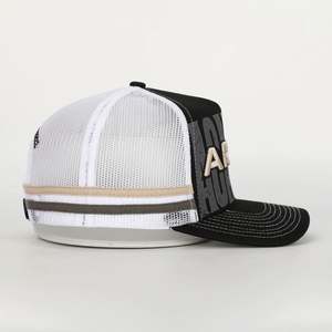 Gorra Trucker Retro Unisex para Exteriores, Deportiva con Tiras Bordadas, Malla Transpirable, 100% Algodón, Estilo Hip Hop, Casual de Verano - Product Image 4