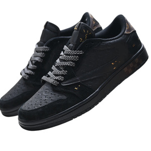 รองเท้าบาสเก็ตบอลทรงเตี้ยรุ่น Retro แบบ Co-branded รุ่น Cross-border <span class=keywords><strong>AJ1</strong></span> Reverse Hook  ป้องกันการลื่น ทนทานต่อการสึกหรอ ระบายอากาศได้ดี แฟชั่นสำหรับทุกเพศ - Product Image 5