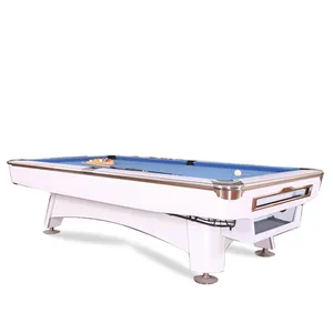 High Quality Professional Cheap Manufacturer Solid Wood Slate Modern Pool Table 8ft 9ft Billiard Table