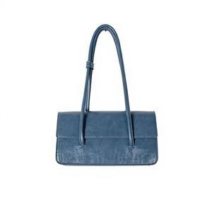 Bolso de Hombro de Moda para Mujer, Estilo Retro Vintage, de Cuero PU, Simple - Product Image 1