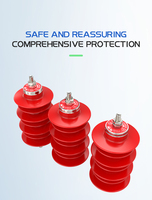 Parafoudre à oxyde métallique haute tension (MOA) avec support en acier inoxydable pour la protection de la distribution électrique