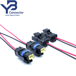 211PC022S0049 Sicma 1,5 mm vrouwelijke <span class=keywords><strong>2</strong></span>-pins zuurstofsensor kabelboom voor BMW Peugeot Fiat - Product Image 3