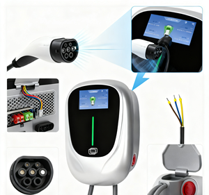 Chargeur mural pour véhicule électrique monophasé de qualité supérieure, 7 kW, type 2, RFID, WIFI, APP, 32A, <span class=keywords><strong>prix</strong></span> bas, pour usage domestique - Product Image 4