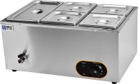 Bain-marie électrique de table à 4 bacs