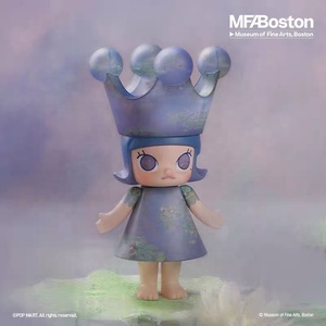 Vente en gros de figurines d'art de collection POPMART MEGA ROYAL <span class=keywords><strong>MOLLY</strong></span> Monet Water Lilies 400% édition limitée, grande poupée en vinyle - Product Image 6