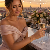 316L Edelstahl Gold Silber Tennisarmband mit Zirkonia Rundschliff, Krappenfassung, Kastenverschluss, Klassischer Schmuck für Damen, Großhandel, Kundenspezifisch, OEM