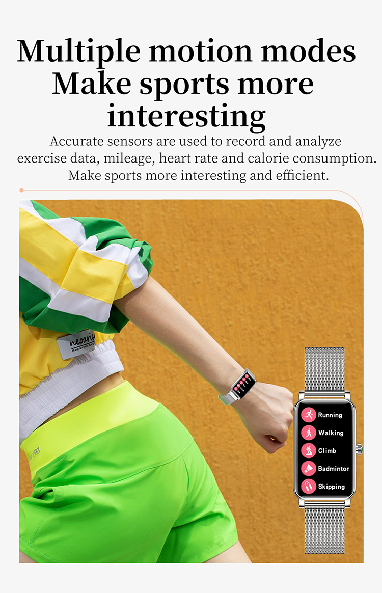その他 Smart Watch ZX19 Women Smart Watch - IP68 Waterproof & Fashionable