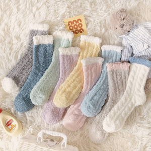 Soft Pastel Sleep Calcetines para Mujer - Product Image 1