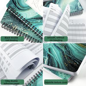 Diario settimanale personalizzato <span class=keywords><strong>con</strong></span> spirale per allenamenti, per uomo e <span class=keywords><strong>donna</strong></span>, <span class=keywords><strong>con</strong></span> stampa e registro fitness per il monitoraggio della perdita di peso - Regalo - Product Image 3