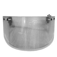 Visière tactique transparente PE Safe, visière balistique pour casque tactique FAST Mich, visière balistique de protection haute résistance IIIA