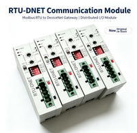 Module de communication RTU-DNET, passerelle Modbus RTU vers DeviceNet, E/S à distance, montage sur rail DIN, 24 VDC