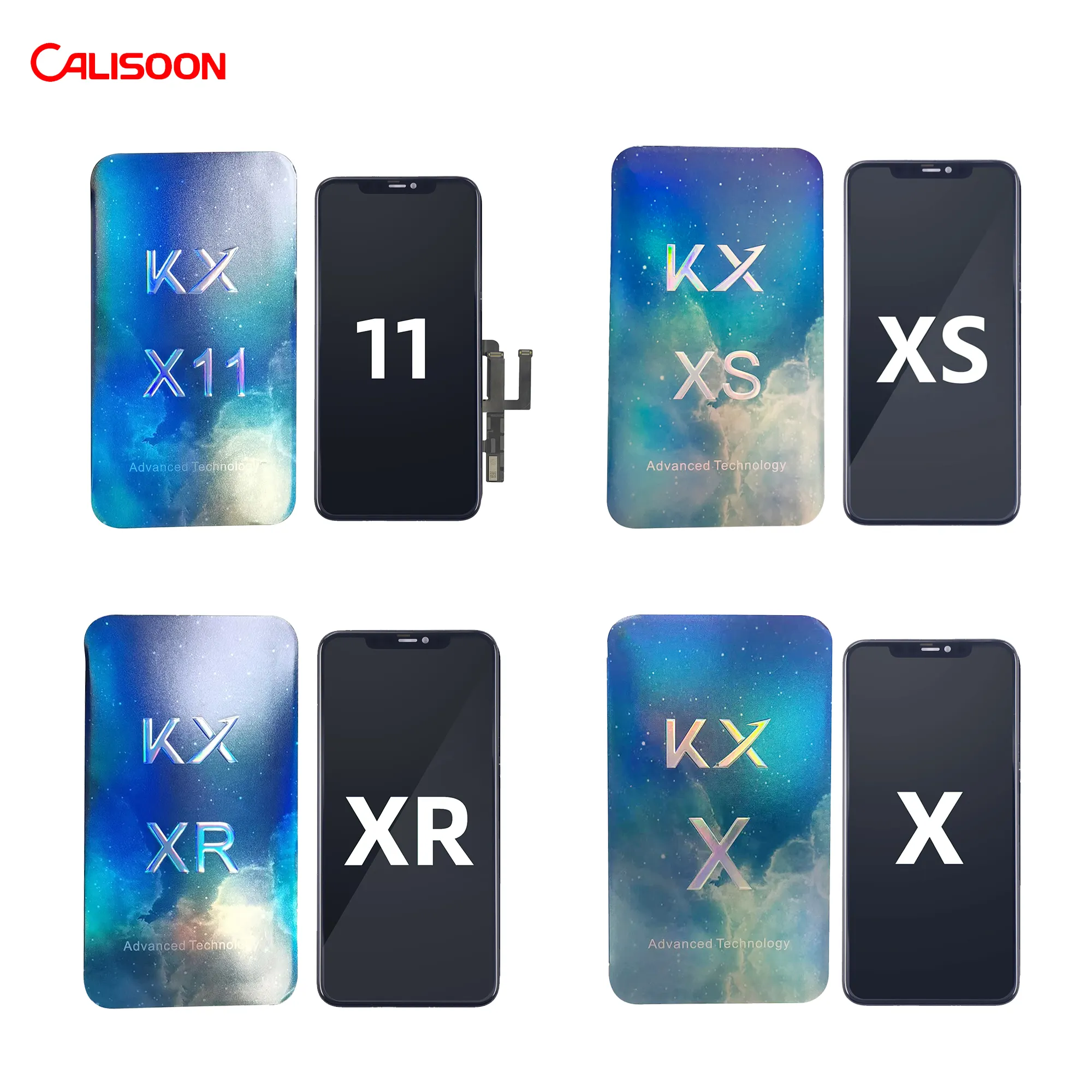 Factory price mobile phone lcd screen display for iphone x xs xr 11 GX JK ZY he incell lcd display screen oled digitizer