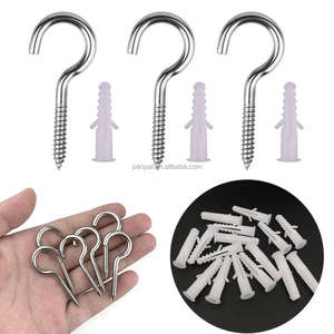 Juego de anzuelos de tornillo y anclajes tipo pez disponibles en sistemas de medición métricos y en pulgadas para uso pesado - Product Image 2