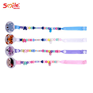 Clip <span class=keywords><strong>personnalisé</strong></span> sans BPA pour bébé, nouveau-né, porte-sucette, lion en silicone, clips de dessin animé, pour garçon ou fille, nouveauté 2025 - Product Image 5