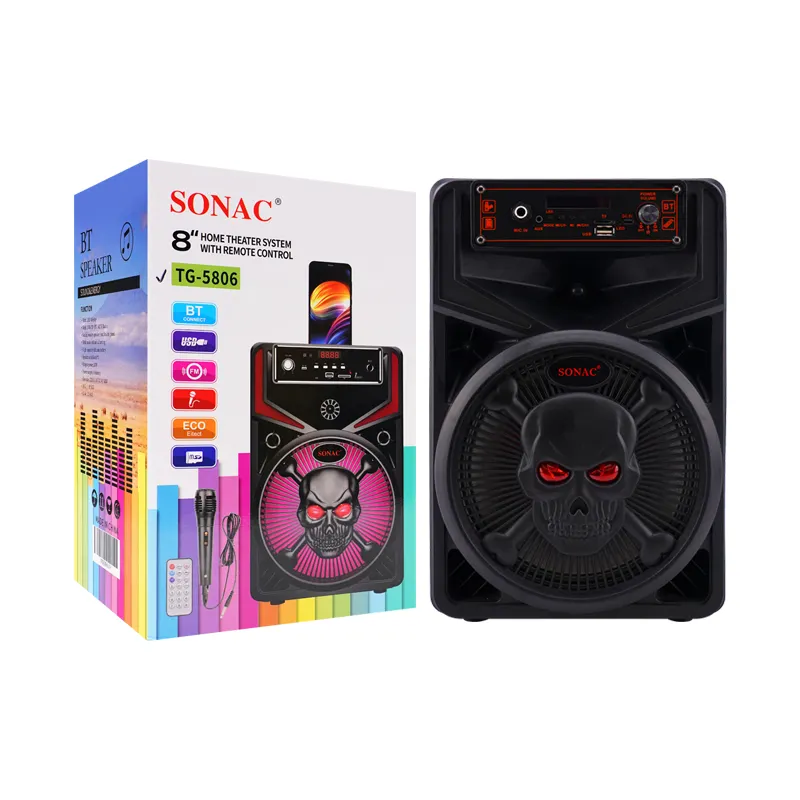 SONAC TG-5806 New x5 f15 harmony speaker frill design-box-speaker-sub-woofer hidden sound system
