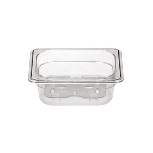 Contenitore Gastronorm <span class=keywords><strong>in</strong></span> <span class=keywords><strong>Plastica</strong></span> Dura per Horeca e Catering, Vassoio PC GN 10cm 1/6 Trasparente - Product Image 2