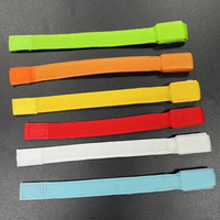 Bracelets promotionnels personnalisés à LED Bracelets en tissu lumineux à lumière vive et vibrante activés par le son pour les festivals et les fêtes