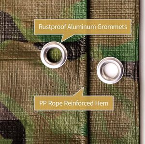 <span class=keywords><strong>Lona</strong></span> <span class=keywords><strong>Impermeable</strong></span>, Resistente al Sol y Duradera, Fabricada en China, Termosellable, de Polietileno, <span class=keywords><strong>3x4</strong></span>, para Uso en Exteriores - Product Image 2