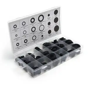 Panpal Cable Cord Grommet Assortment Rubber Black 150pcs for Plumbing, Automotive, Mechanic, Repairs