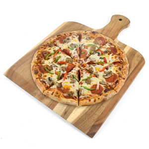 Pala per <span class=keywords><strong>Pizza</strong></span> <span class=keywords><strong>in</strong></span> Legno di Acacia Premium con Manico, Vassoio da Forno e Tagliere per Salumi per Cucina Domestica - Product Image 1